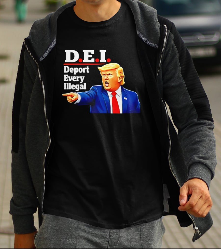 D.E.I. Deport Every Illegal Trump 2026 T-Shirt