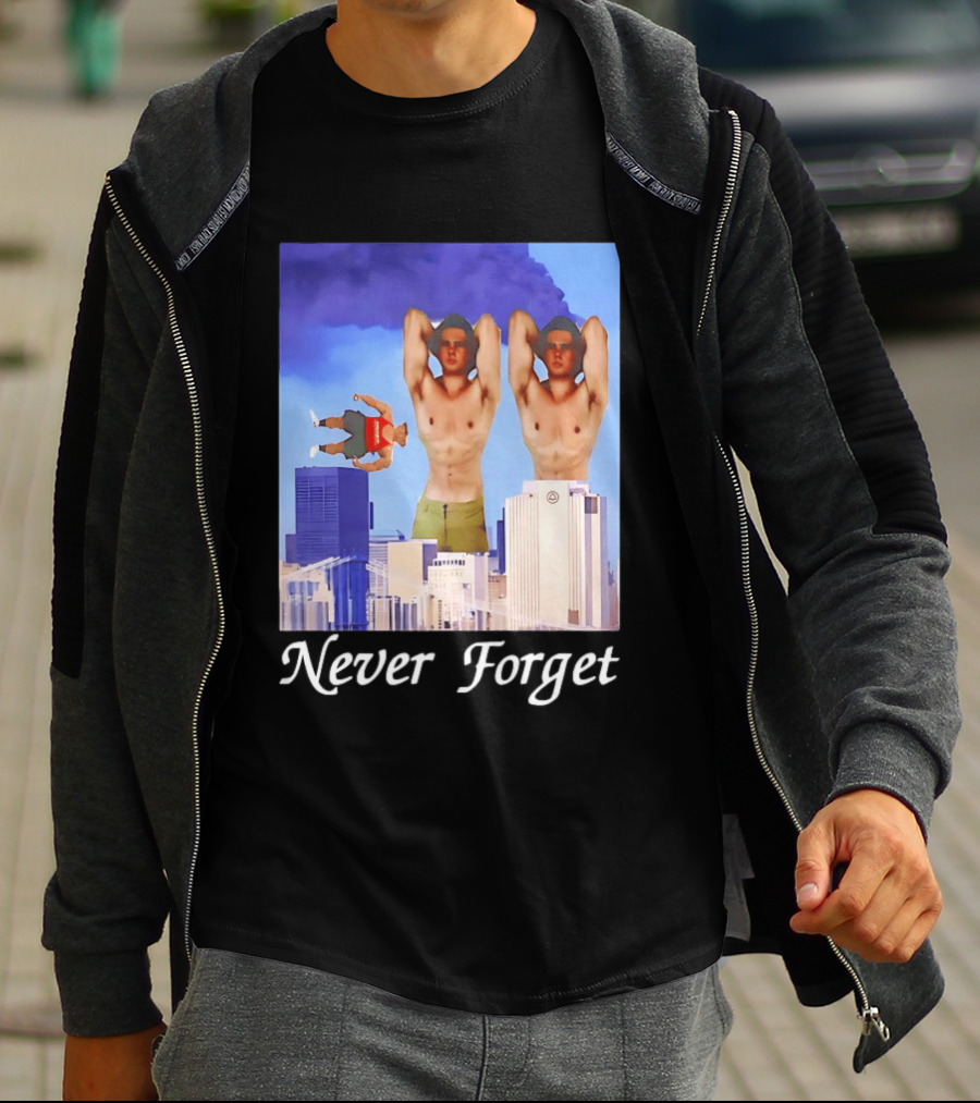 Never Forget When Clav Got Mogged By ASU Frat Leader Giants In Cityscape T-Shirt