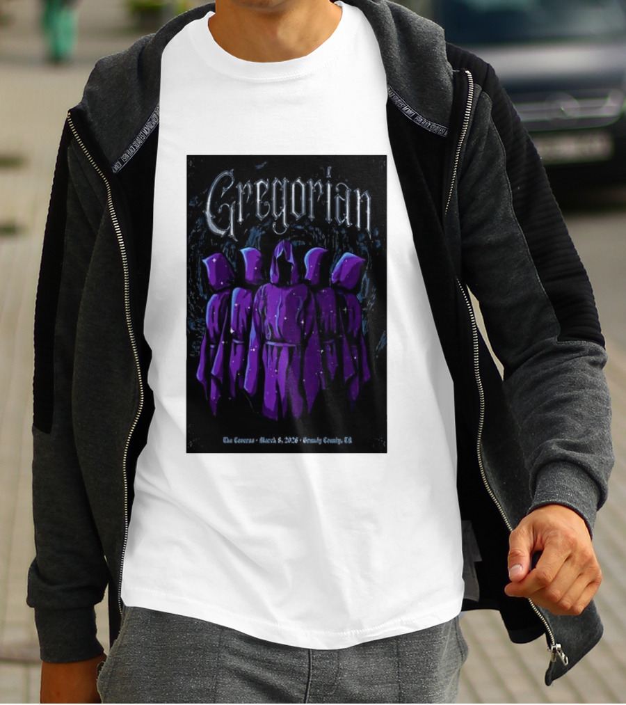 Gregorian March 8 2026 The Caverns Grundy County TN T-Shirt
