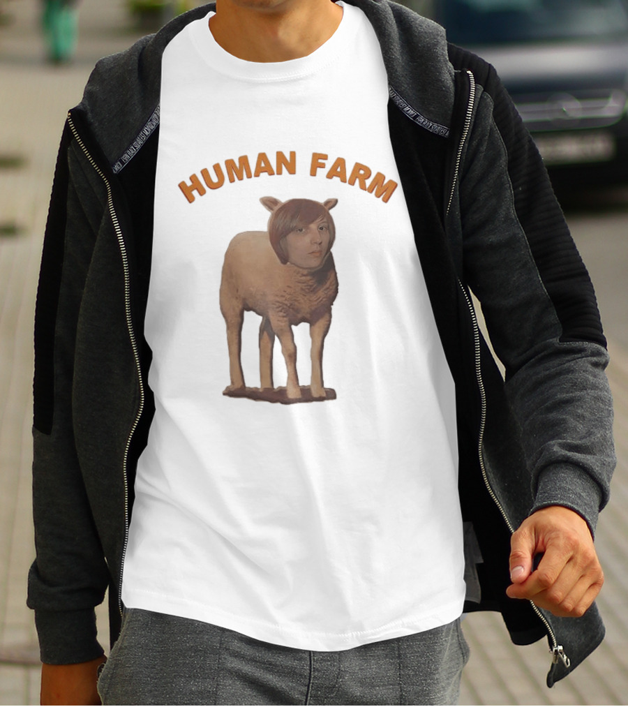 Human Farm April Ludgate Sheep T-Shirt