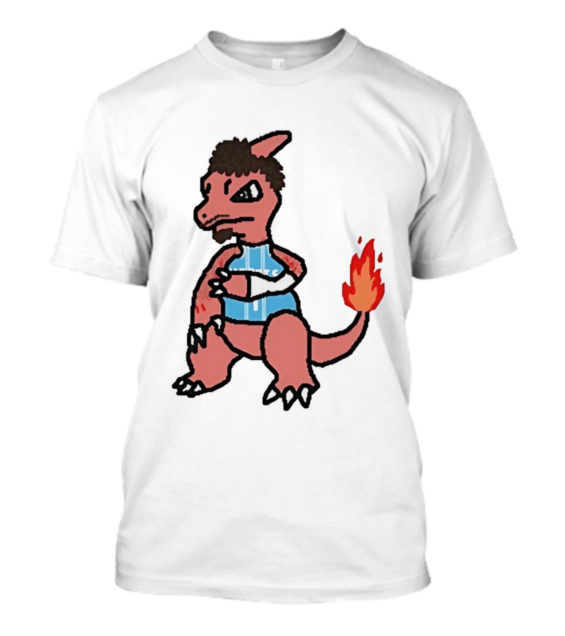 Charmelo Ball Crossover LaMelo Ball Charlotte Hornets Cartoon Character Mashup T-Shirt