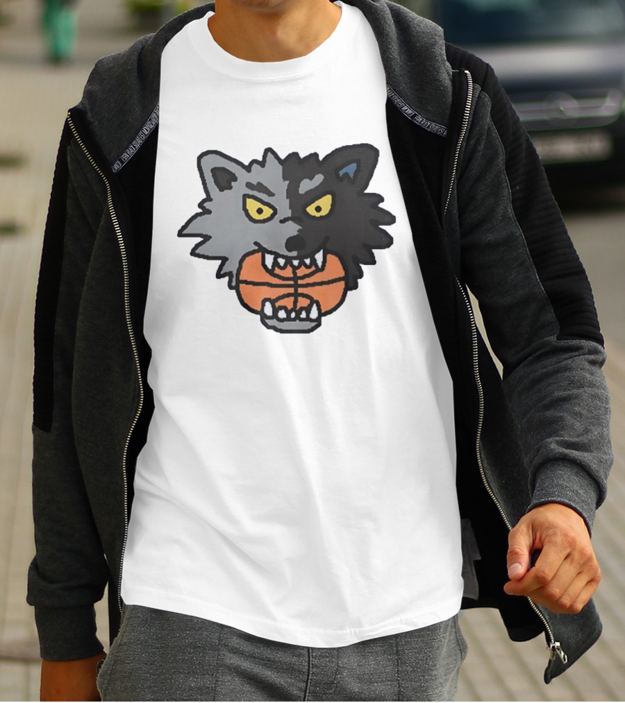 Minnesota Timberwolves Wolf Basketball Fan T-Shirt