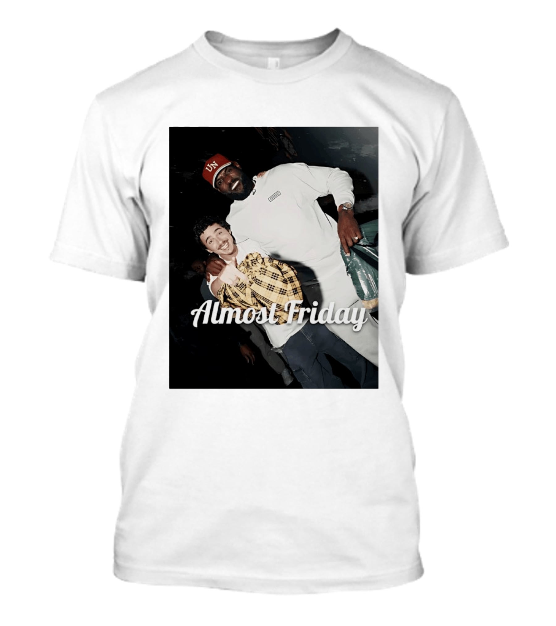 LeBron And Chalamet Almost Friday UN Hat T-Shirt