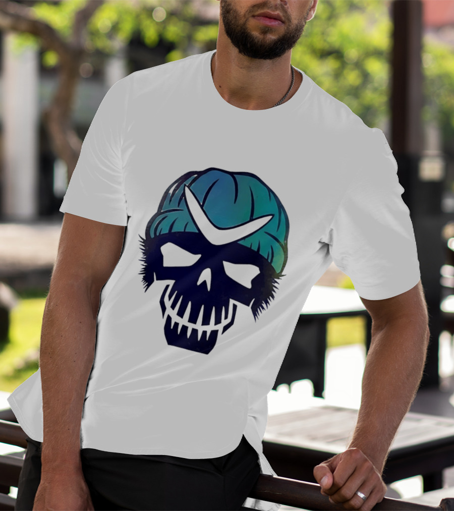 Captain Boomerang Skull Emblem Suicide Squad T-Shirt