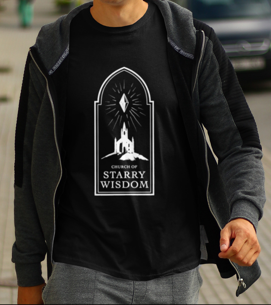 Church Of Starry Wisdom Cosmic Cathedral T-Shirt