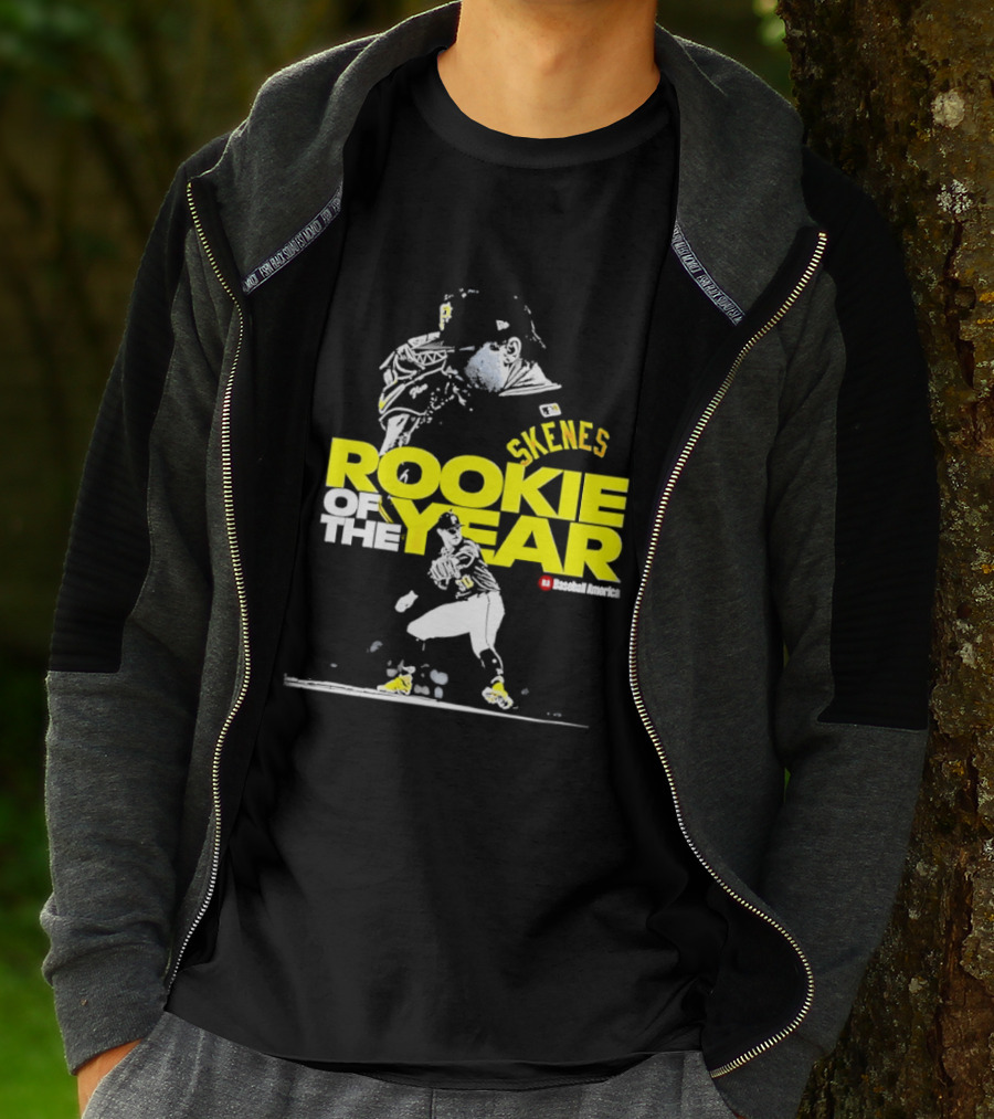 Paul Skenes Pittsburgh Pirates Rookie Of The Year T-Shirt