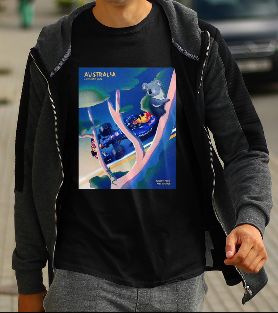 Australia 6 8 March 2026 Red Bull Racing F1 Albert Park Melbourne T-Shirt