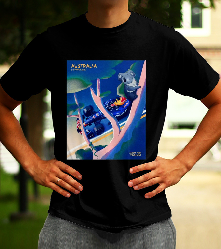 Australia 6 8 March 2026 Red Bull Racing F1 Albert Park Melbourne T-Shirt