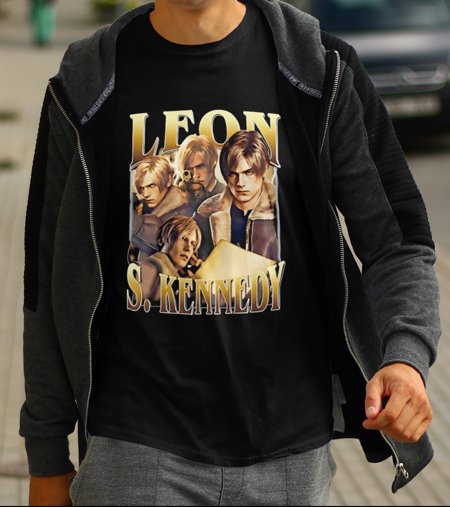 Leon S. Kennedy Bootleg Gamer T-Shirt