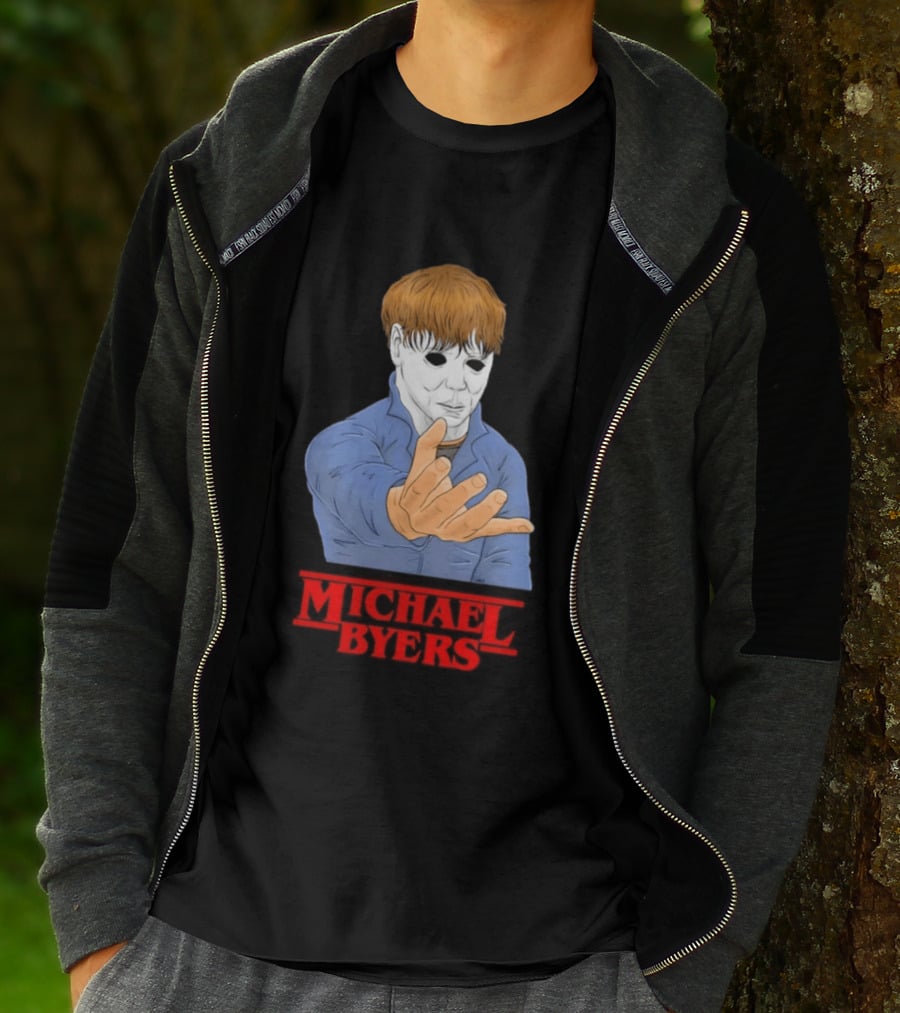 Michael Byers Horror And Sci Fi Mashup Stranger Things Halloween T-Shirt