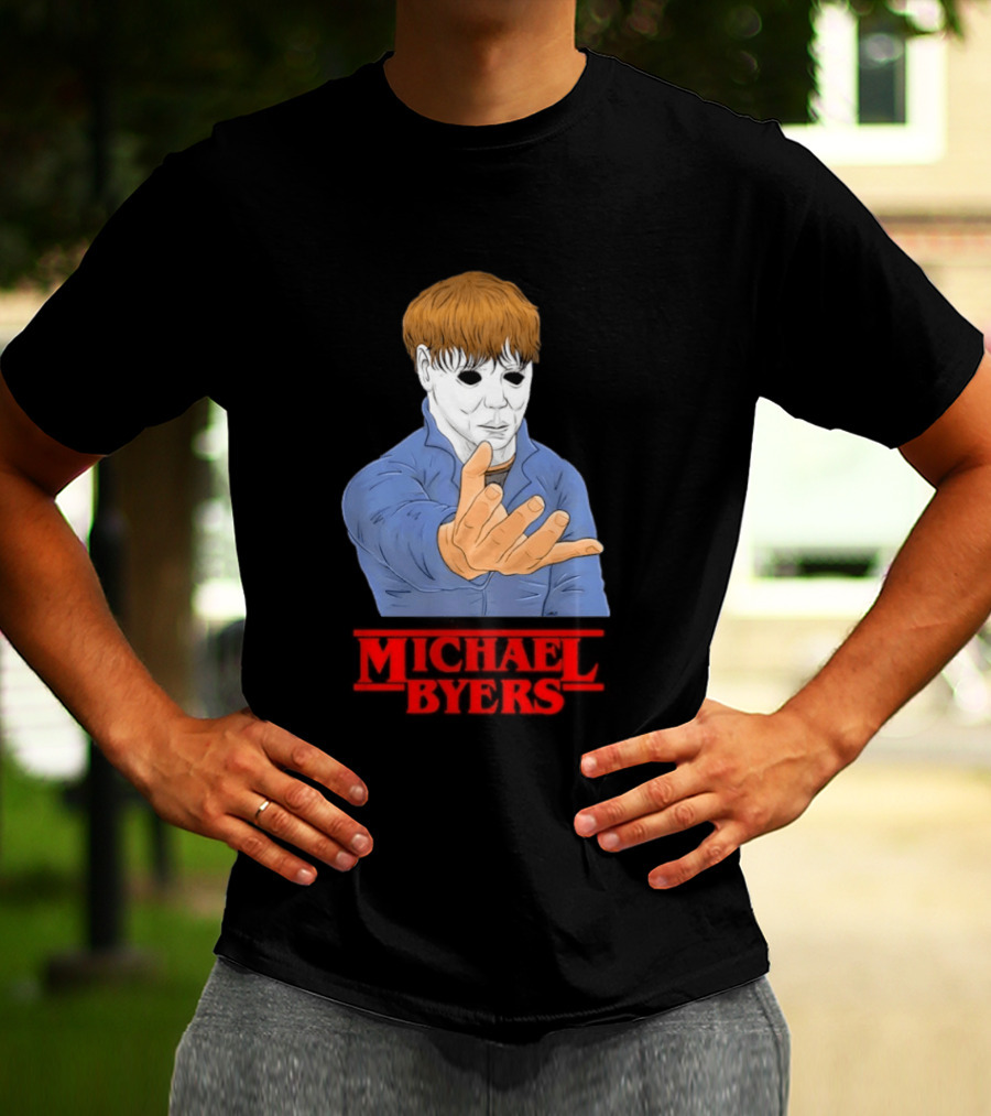 Michael Byers Horror And Sci Fi Mashup Stranger Things Halloween T-Shirt