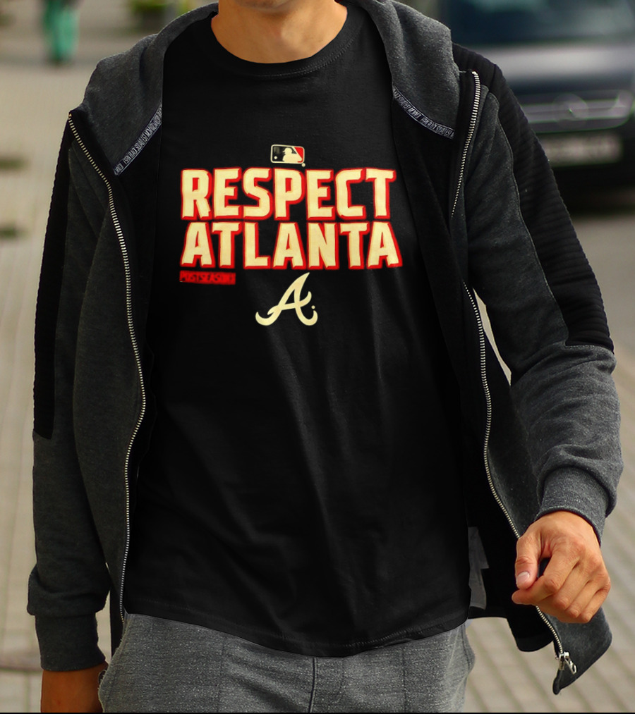 Atlanta Braves Respect Atlanta Postseason 2020 MLB T-Shirt