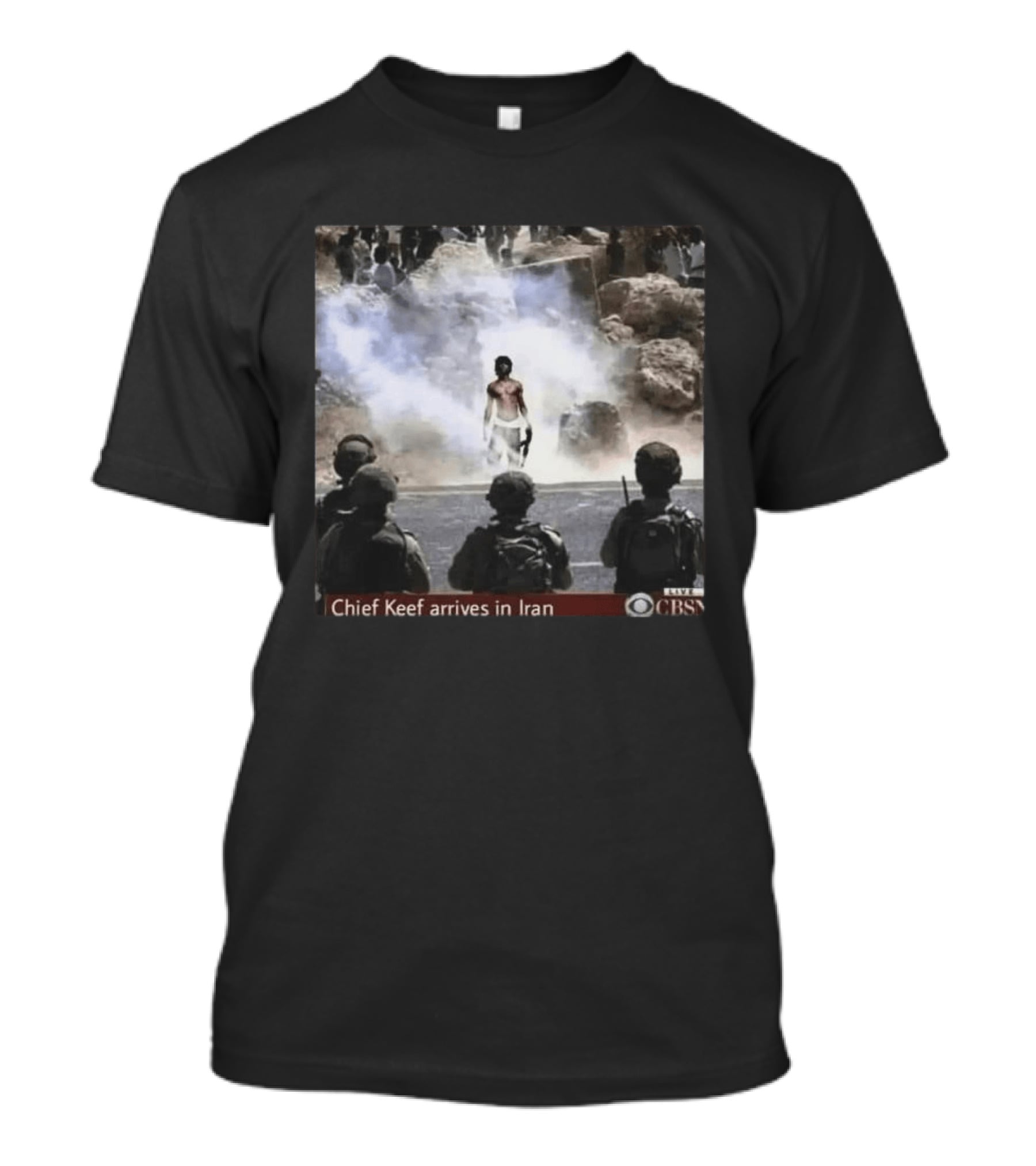 Chief Keef Arrives In Iran CBS Live Scene T-Shirt