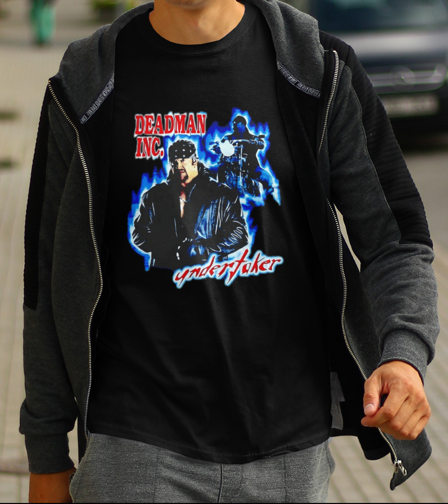 Deadman INC Undertaker Motorcycle Biker T-Shirt