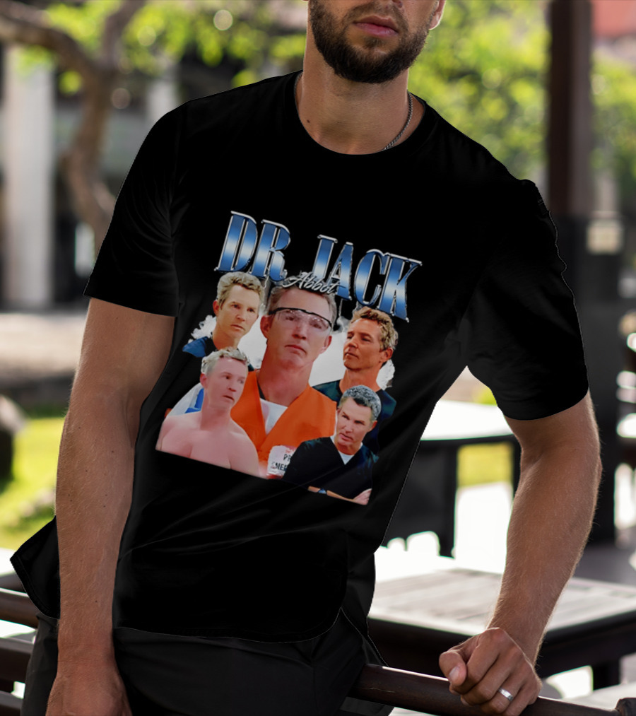 Dr Jack Abbot Picture Collage T-Shirt