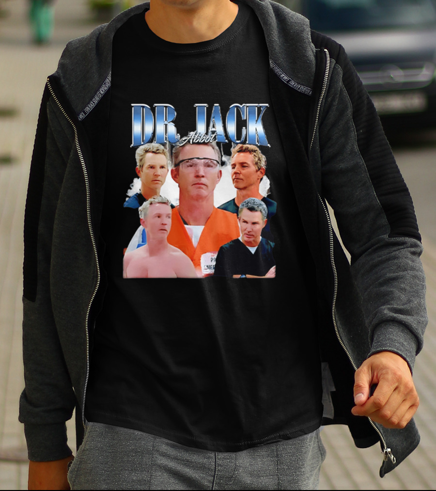 Dr Jack Abbot Picture Collage T-Shirt