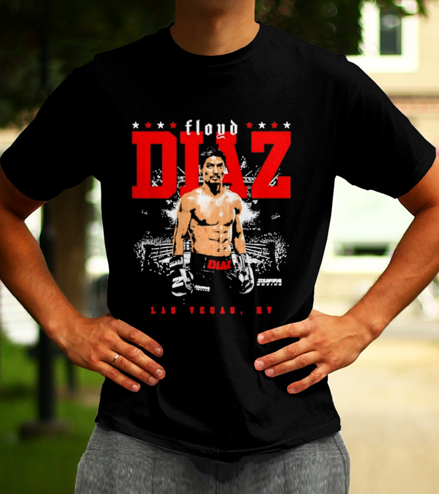 Floyd Diaz Las Vegas NV Boxing Zuffa Fighter T-Shirt