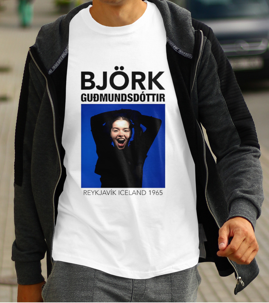 BJÖRK Guðmundsdóttir Reykjavík Iceland 1965 T-Shirt
