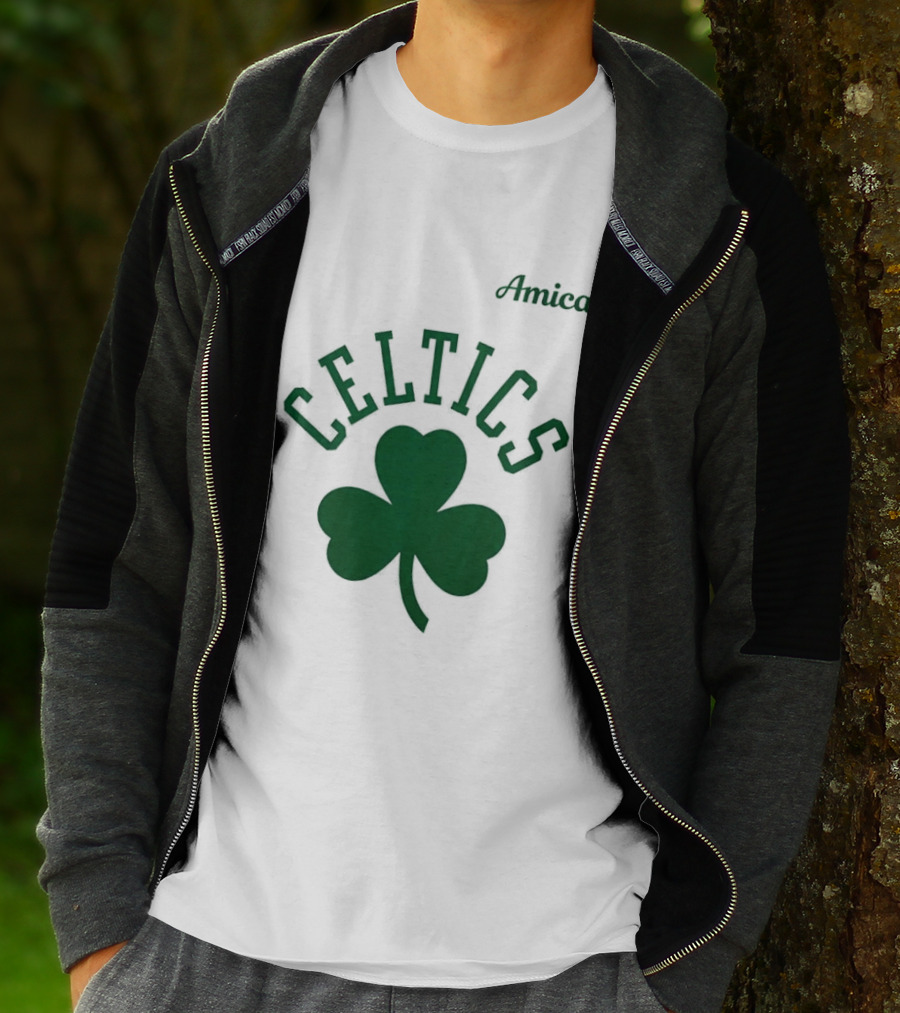 Celtics Amica Shamrock Tatum Back To 0 T-Shirt