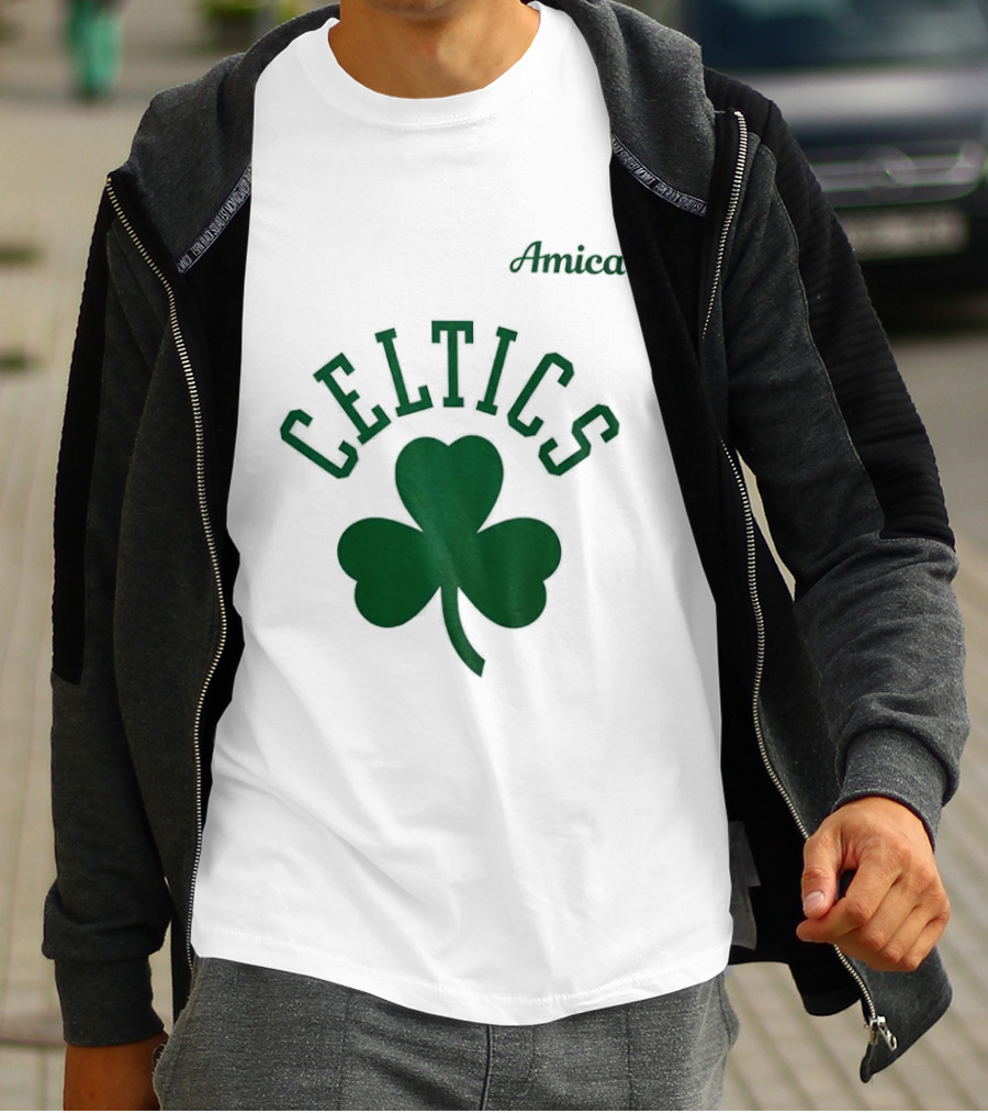 Celtics Amica Shamrock Tatum Back To 0 T-Shirt