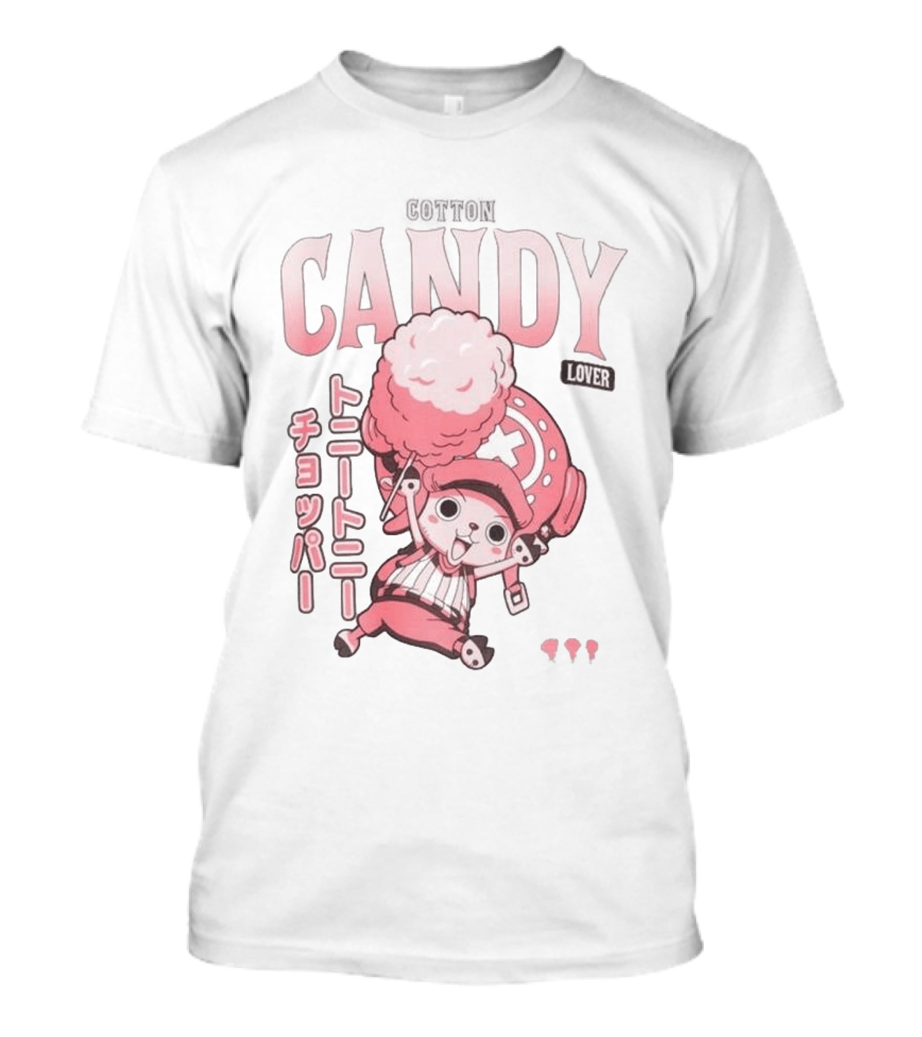 One Piece X Celio Tony Tony Chopper Candy Lover Kanji T-Shirt