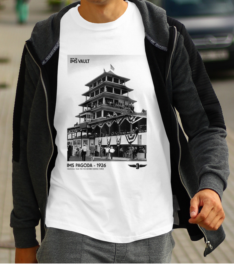 Pagoda Indianapolis Motor Speedway IMS Vault 1926 T-Shirt