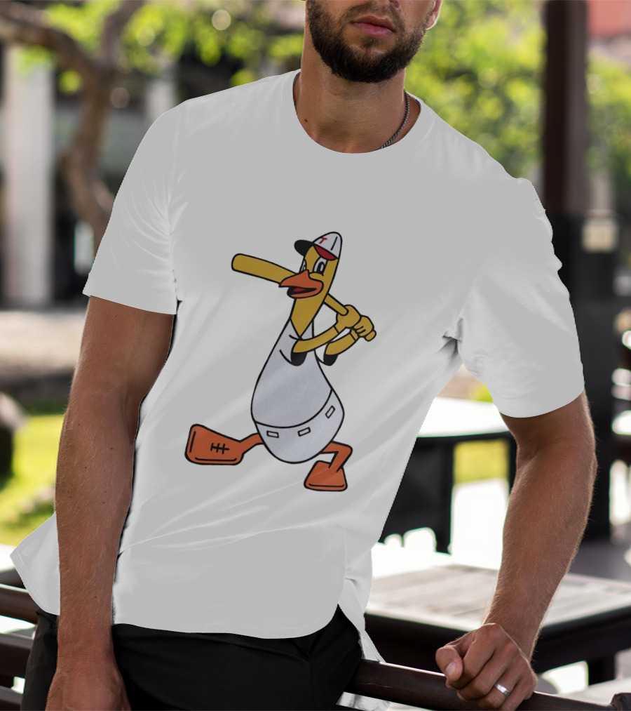 Toledo Mud Hens Mortimor Gold Imprint Franklin Baseball T-Shirt