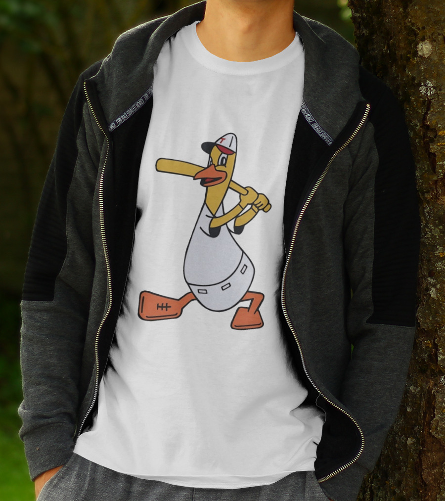 Toledo Mud Hens Mortimor Gold Imprint Franklin Baseball T-Shirt