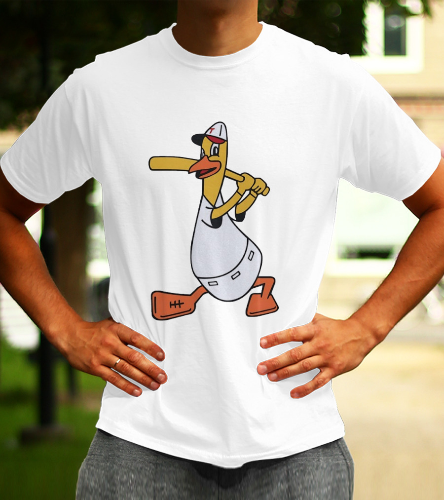 Toledo Mud Hens Mortimor Gold Imprint Franklin Baseball T-Shirt