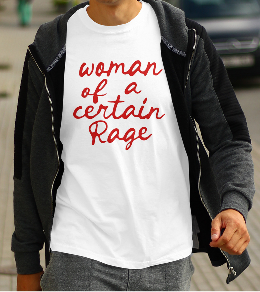Woman Of A Certain Rage Bold Red T-Shirt