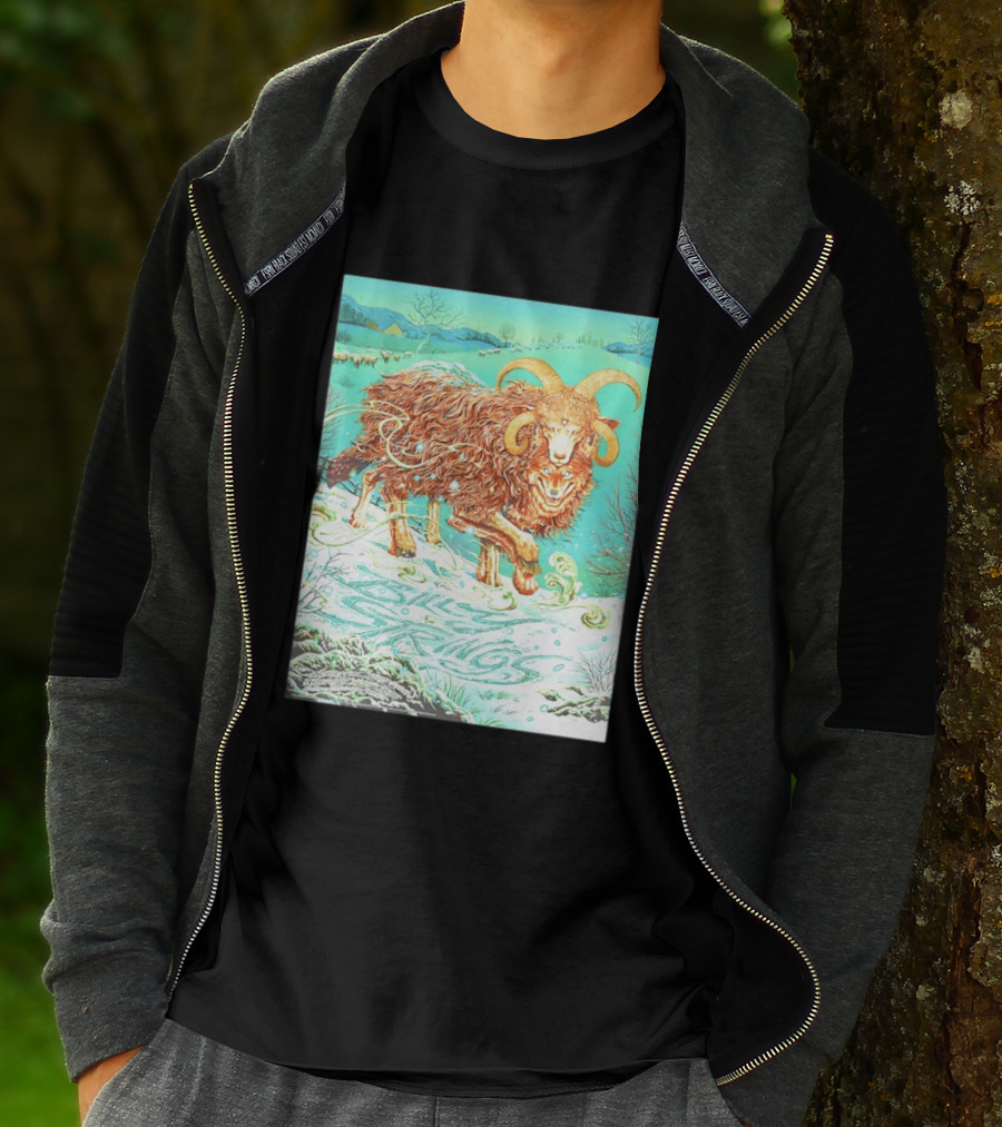 Billy Strings Asheville North Carolina 2026 Sheep Face T-Shirt