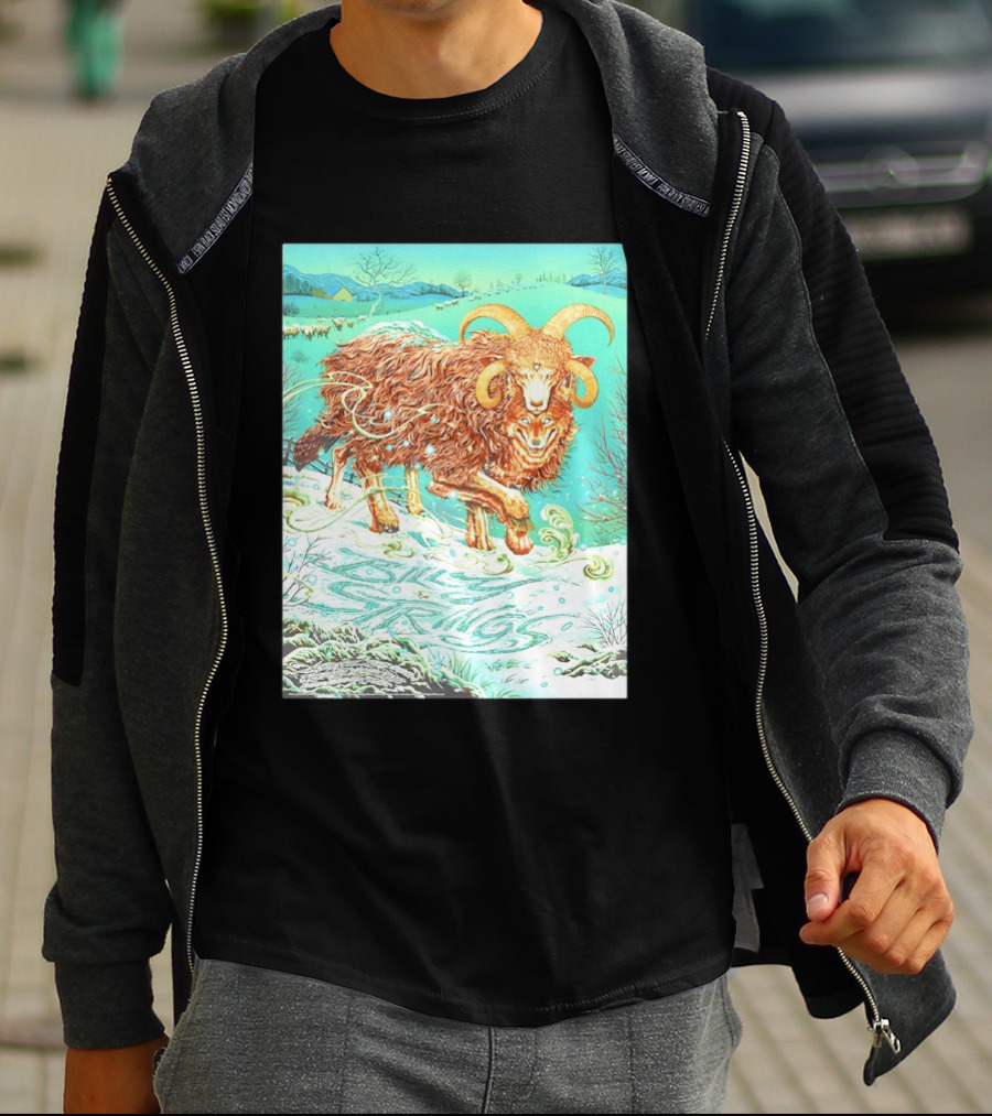 Billy Strings Asheville North Carolina 2026 Sheep Face T-Shirt