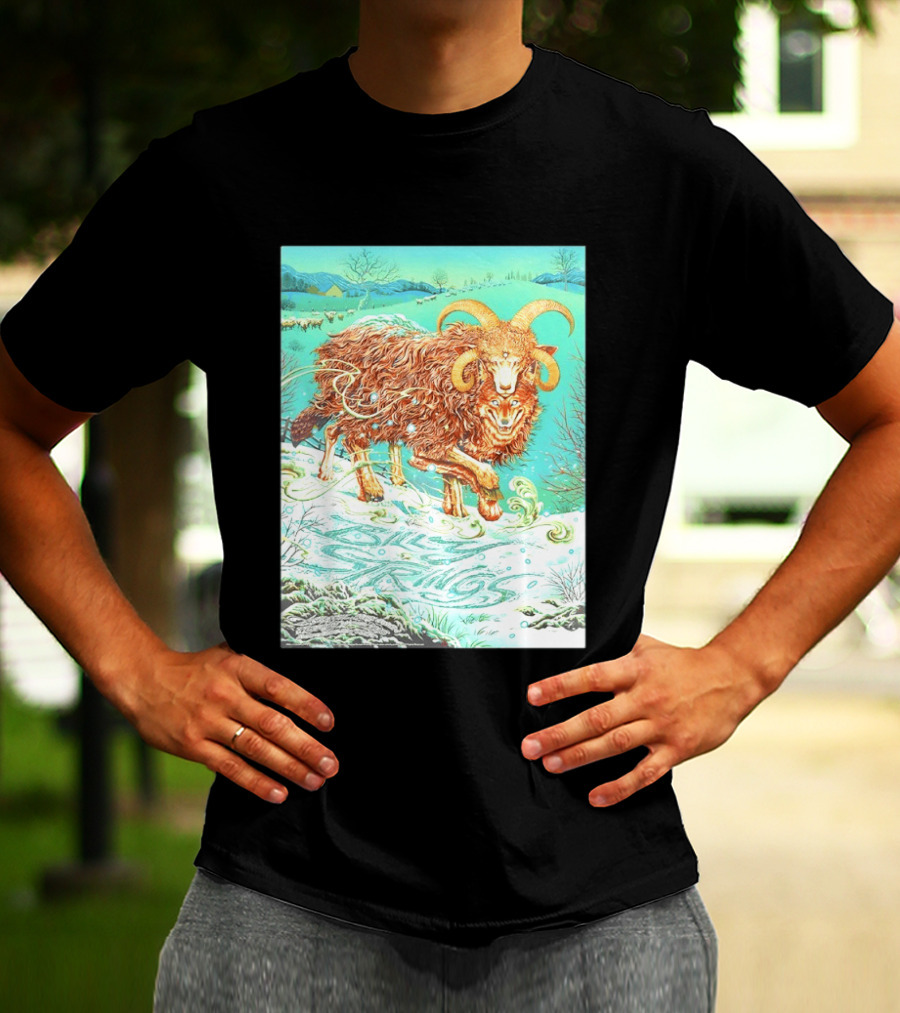 Billy Strings Asheville North Carolina 2026 Sheep Face T-Shirt