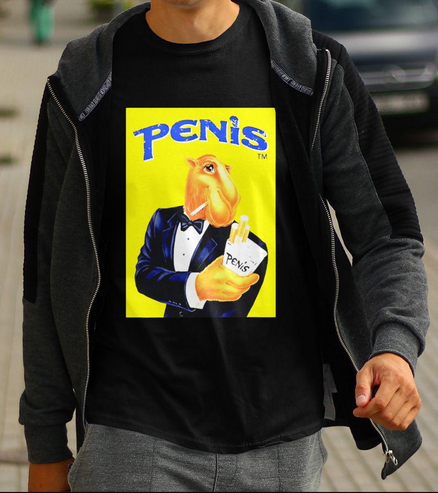 Penis Camel Smoking Meme T-Shirt