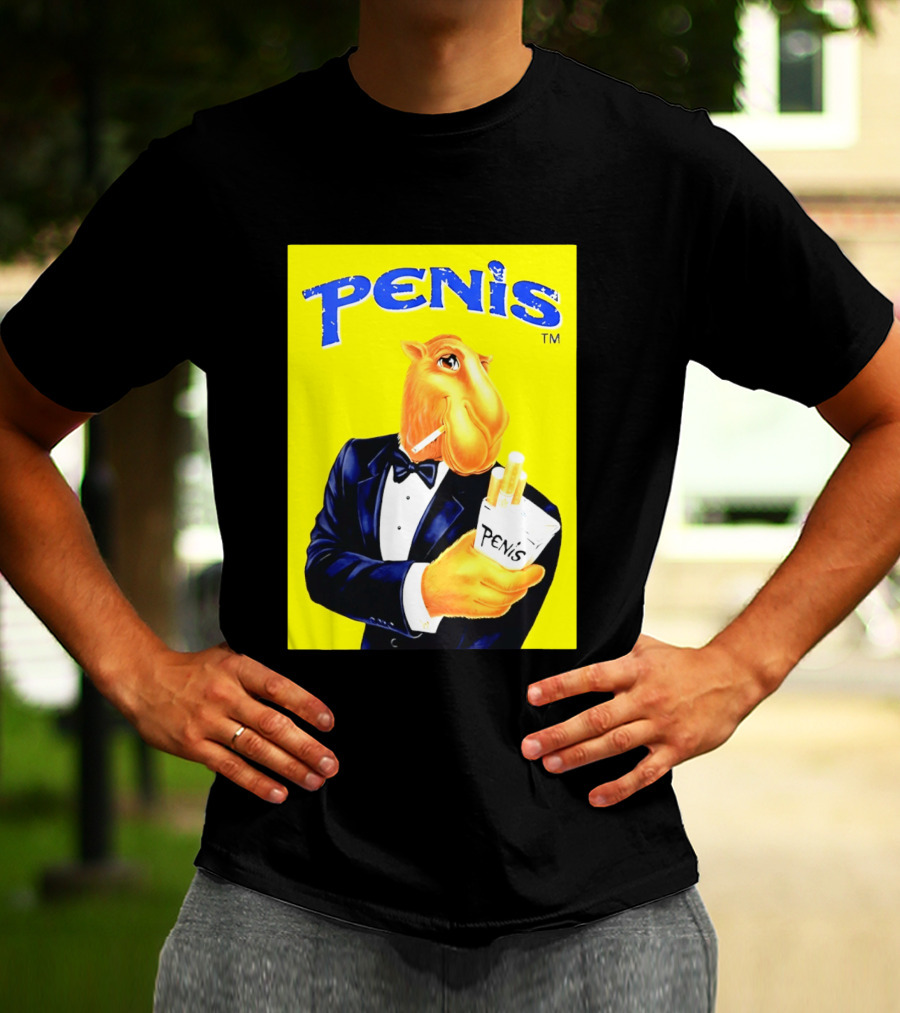 Penis Camel Smoking Meme T-Shirt