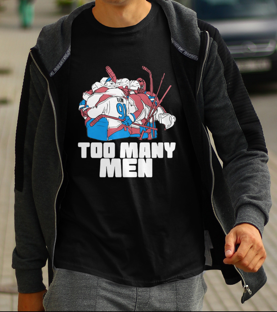 Kadri Hockey Too Many Men 91 Pile T-Shirt