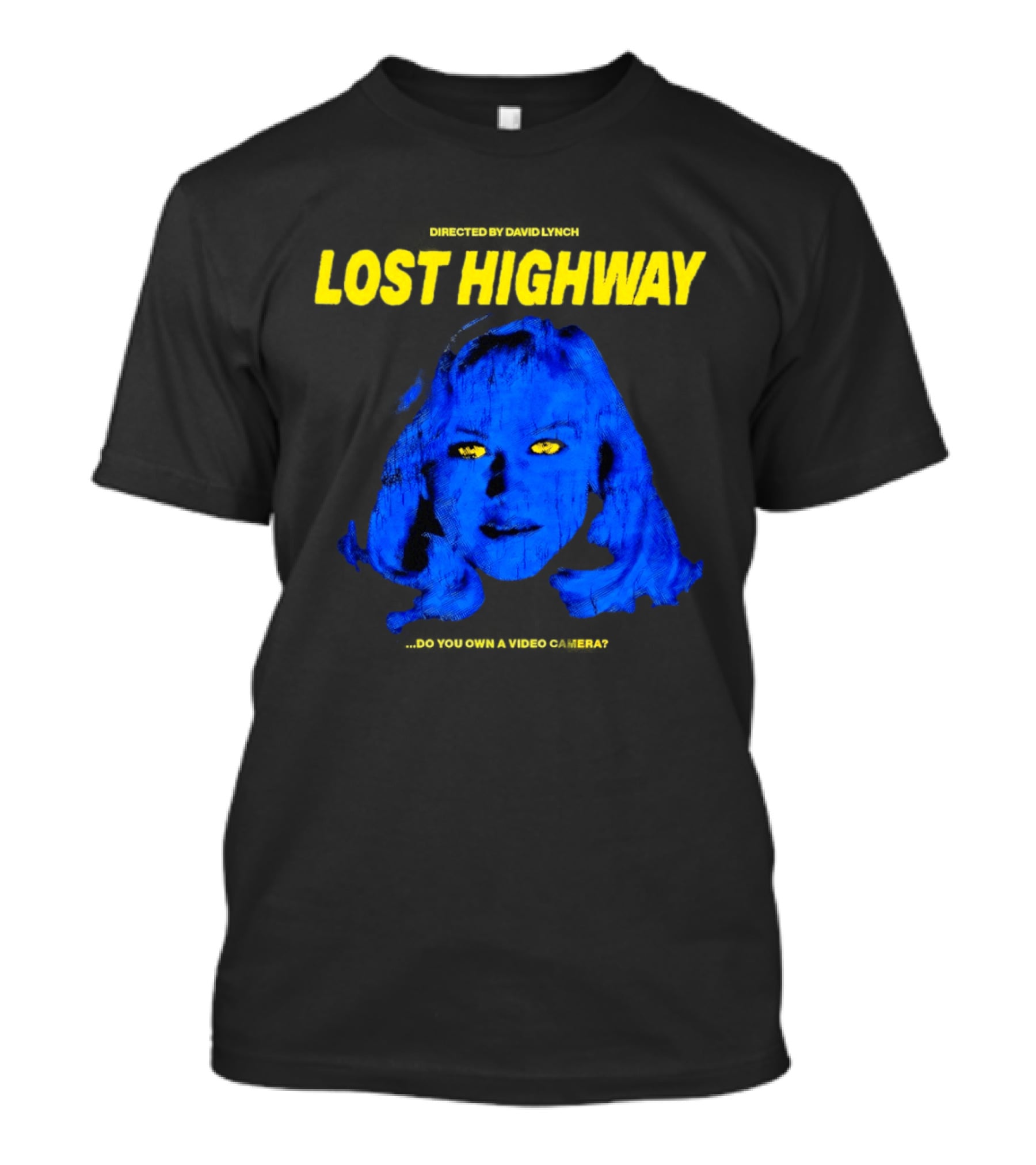 Lost Highway David Lynch Film Blue Face T-Shirt