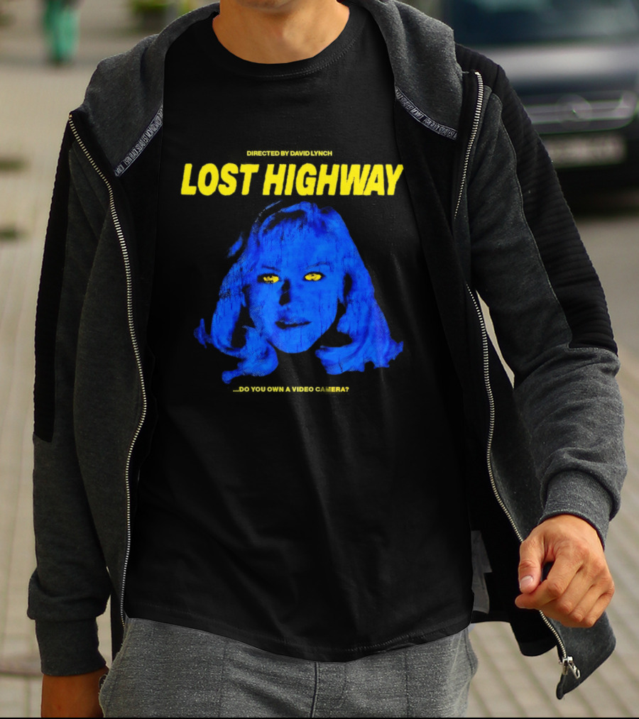 Lost Highway David Lynch Film Blue Face T-Shirt