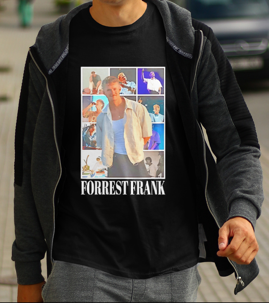 Forrest Frank Tour 2023 Live Performance Collage T-Shirt