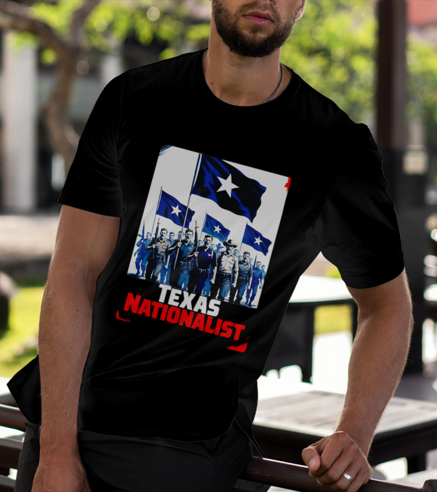 Texas Nationalist A New Texas Revolution Is Coming Patriotic Flag T-Shirt