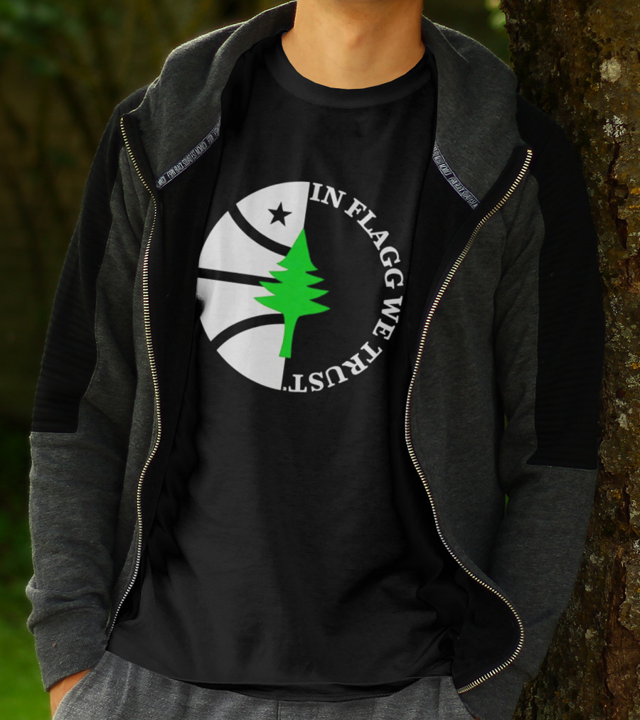 Naji Marshall In Flagg We Trust Basketball Tree Star T-Shirt