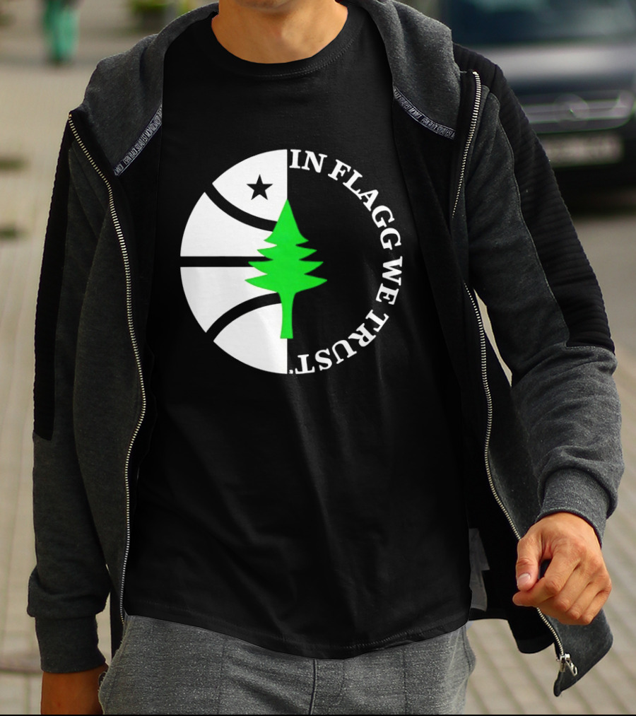 Naji Marshall In Flagg We Trust Basketball Tree Star T-Shirt