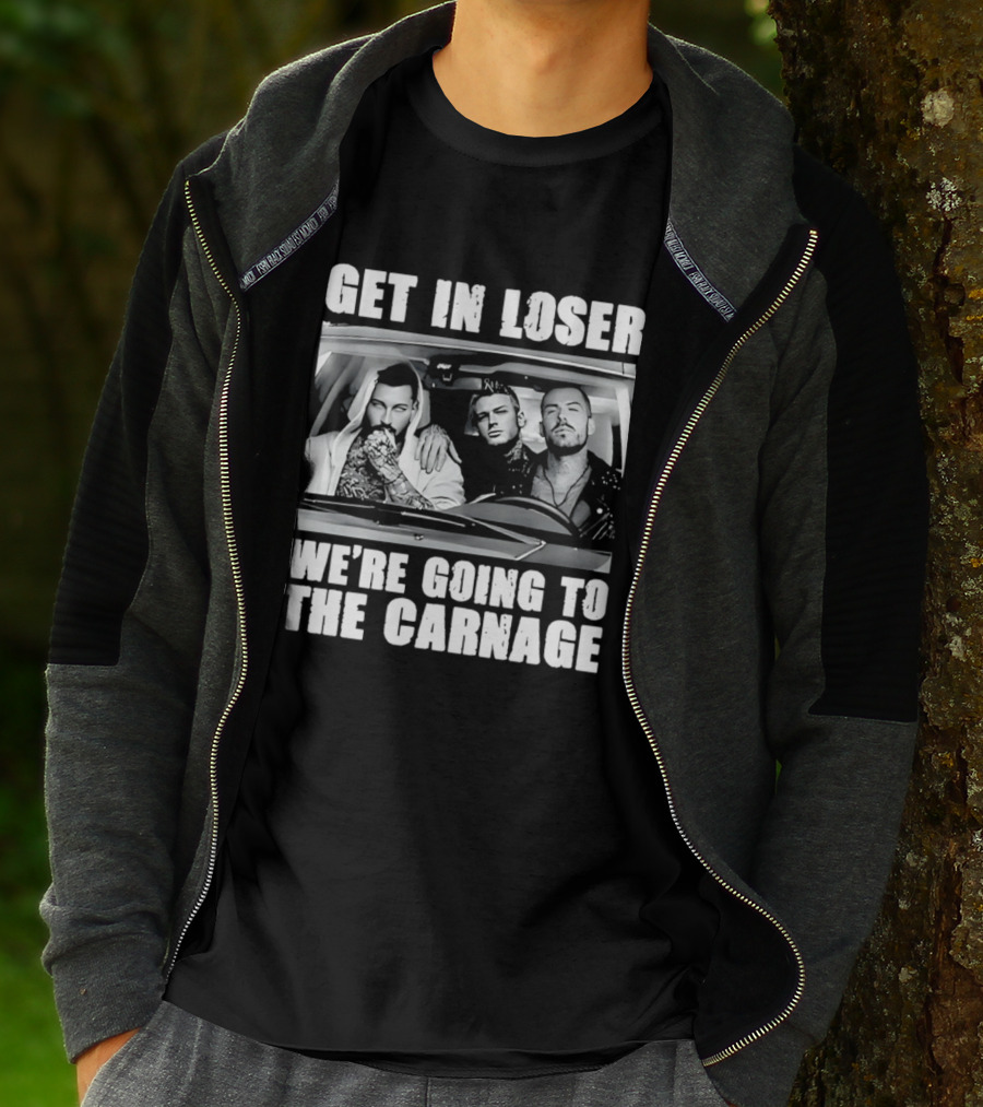 Get In Loser We're Going To The Carnage Spade Brothers T-Shirt