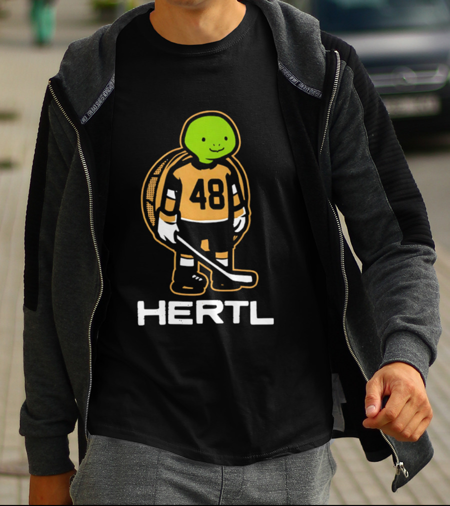 Tomas Hertl 48 Turtle Hockey Player T-Shirt