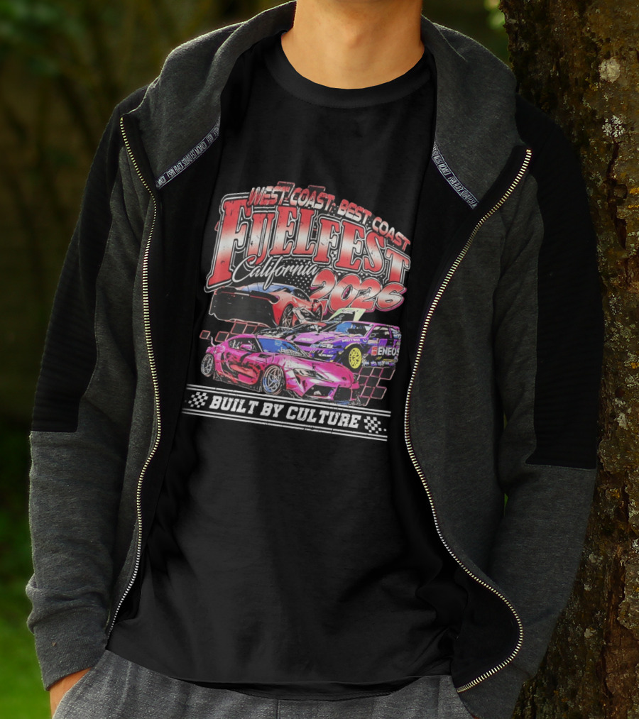 West Coast Best Coast Fuel Fest California 2026 Racing Cars Enjoi Eneos Motegi T-Shirt