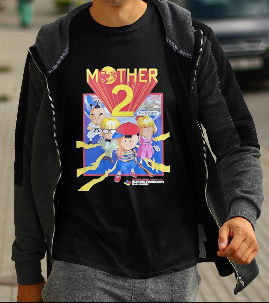 Mother 2 EarthBound Super Famicom Characters Japan T-Shirt