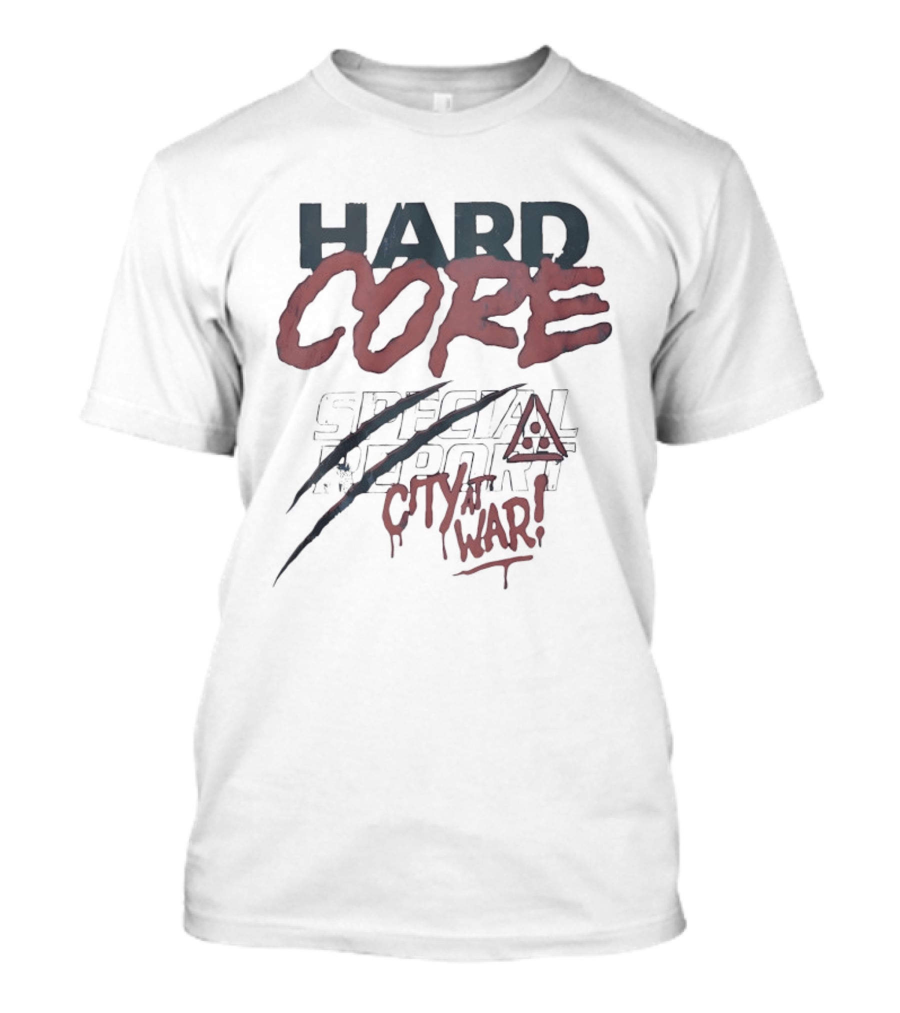 Hard Core Special News City At War T-Shirt