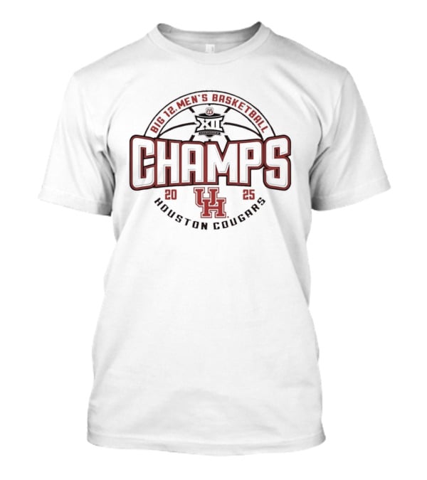 Big 12 Men's Basketball Champs 2023 Houston Cougars T-Shirt