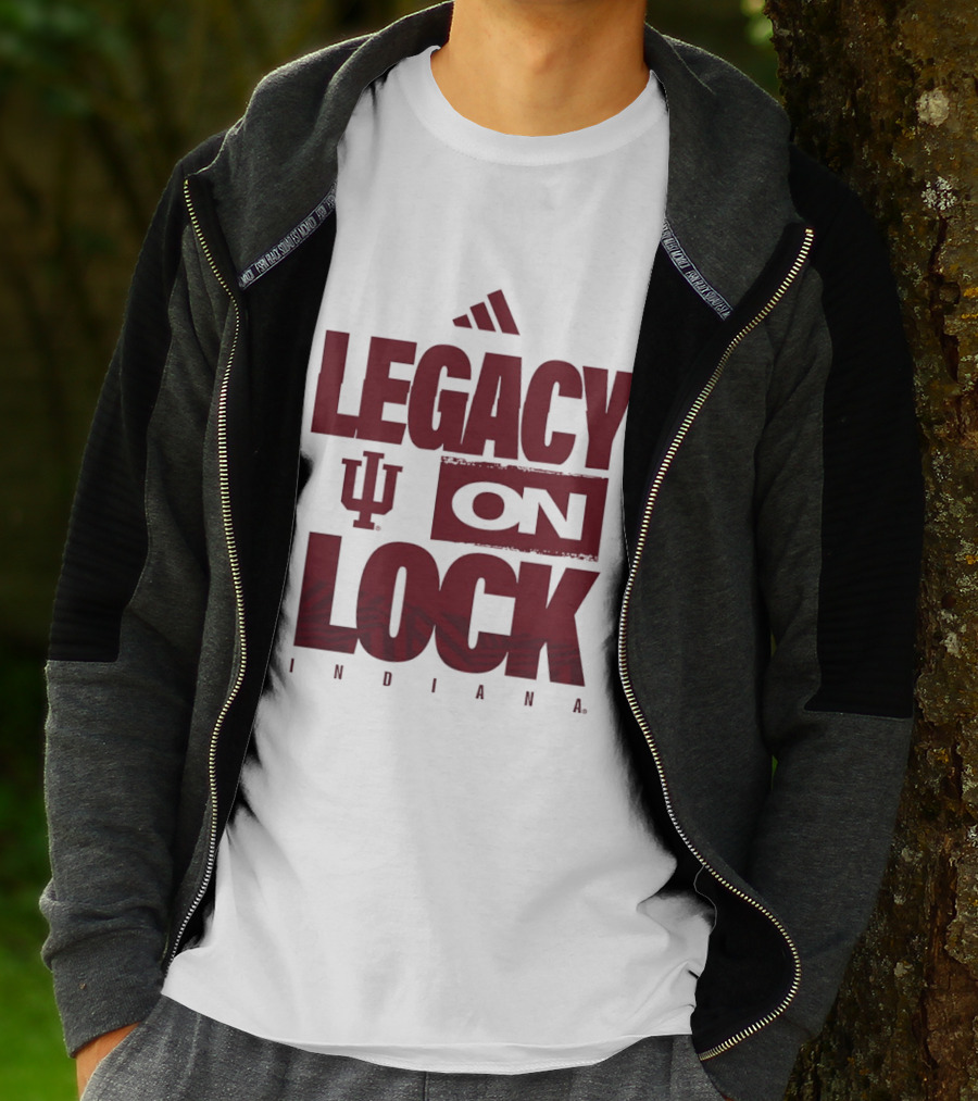 Legacy On Lock Indiana Hoosiers IU T-Shirt