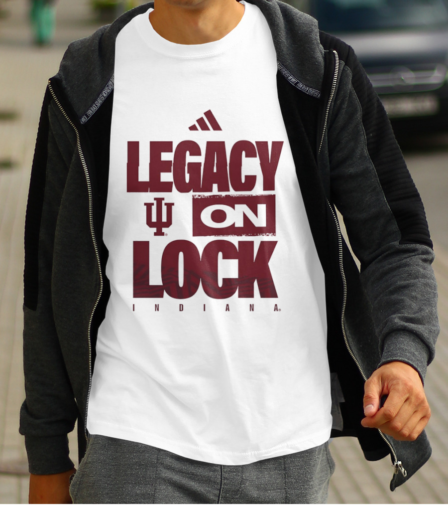 Legacy On Lock Indiana Hoosiers IU T-Shirt